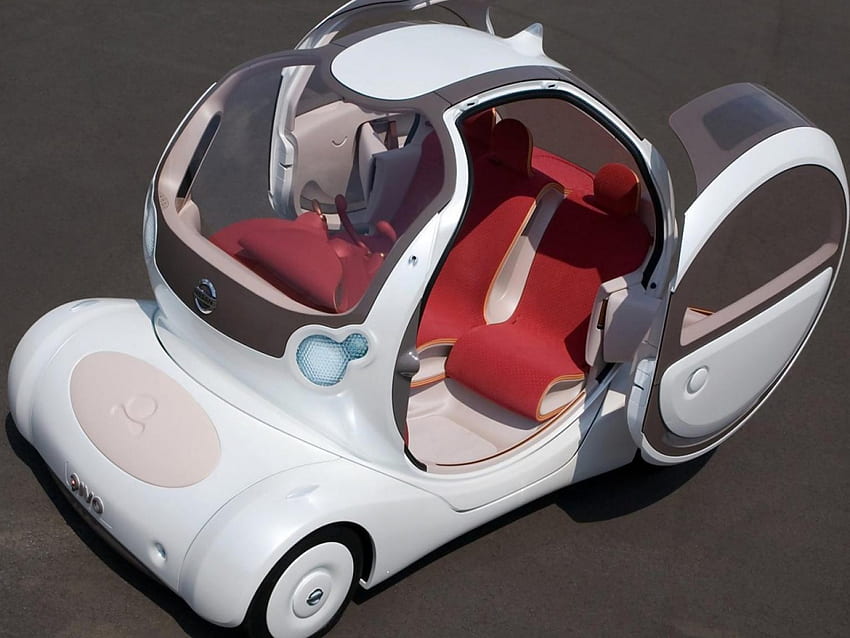 Nissan Pivo Concept, pivo-แนวคิด, รถยนต์ วอลล์เปเปอร์ HD