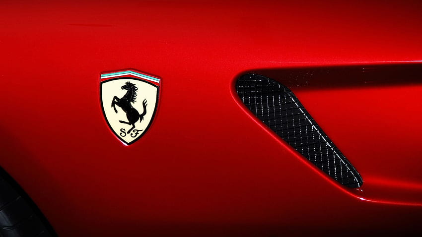 Logo Ferrari Cool ad alta risoluzione 11 a grandezza naturale Sfondo HD