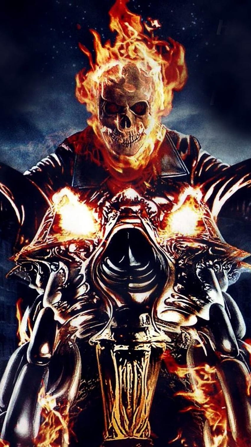 Ghost Rider, Marvel, Character, Superhero HD phone wallpaper