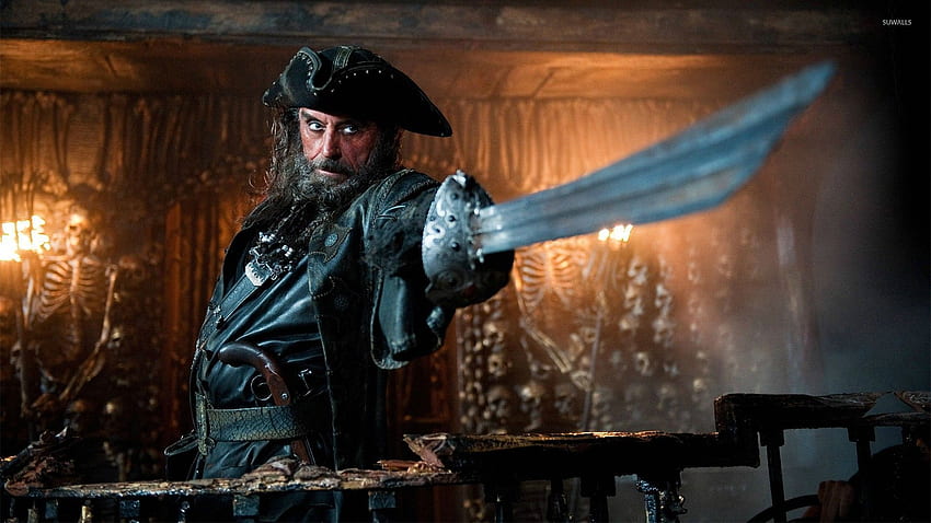 Blackbeard - Pirates of the Caribbean - On Stranger Tides HD wallpaper