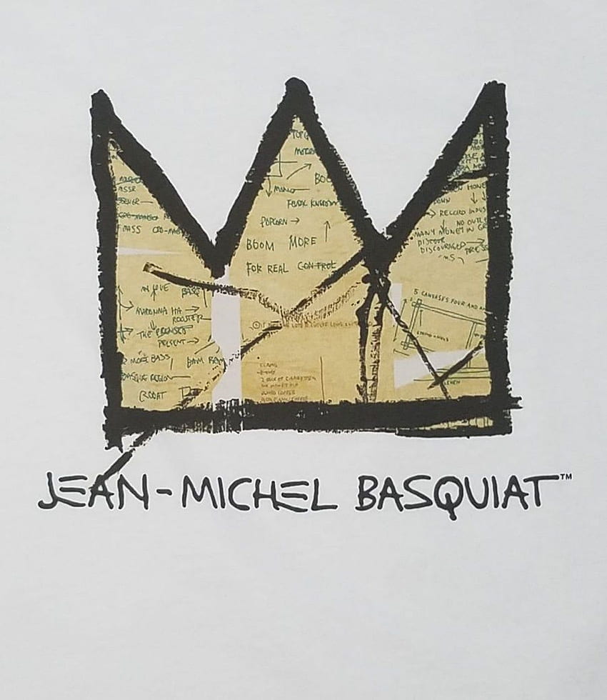 Basquiat Crown Shirt SPRZ NY Madonna '82. Arte basquiat, Pinturas basquiat, Basquiat fondo de pantalla del teléfono