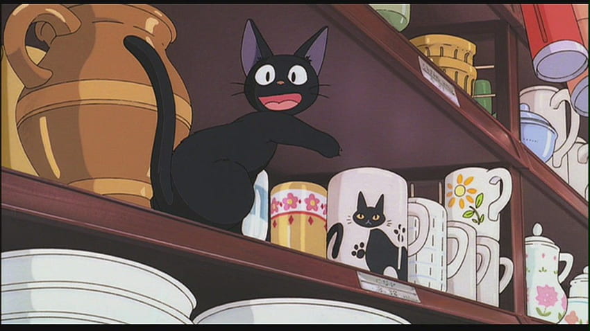 Servicio de entrega de Kiki - No soy ni pobre ni rico, Jiji Cat fondo de pantalla
