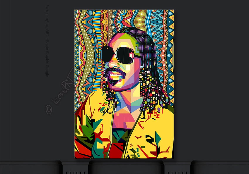 Stevie o2 Digital Art on Canvas Pop Art for, Music Pop Art HD wallpaper