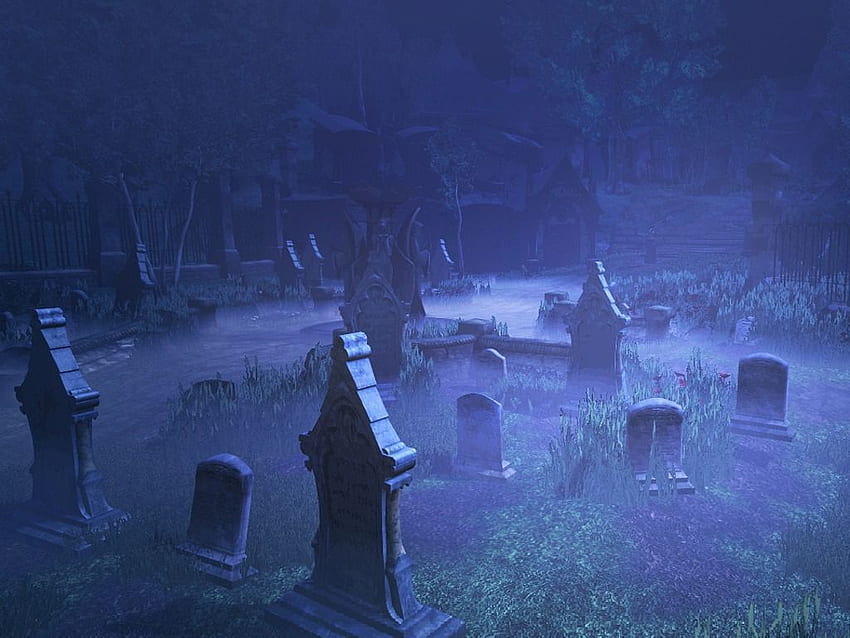 Kuburan. Makam, Tempat Fantasi, Pemakaman, Makam Berhantu Wallpaper HD