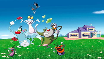 Oggy and the cockroaches cartoons HD wallpapers | Pxfuel
