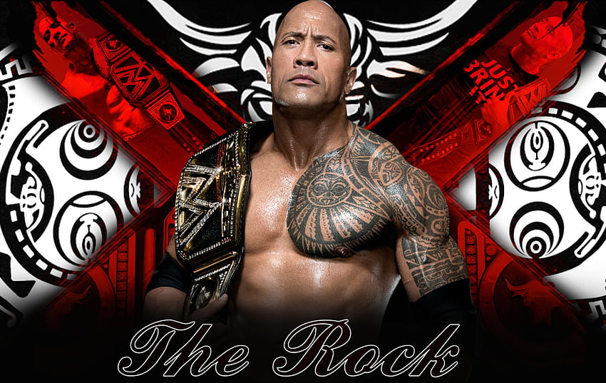 WWE Rock, Dwayne Johnson WWE HD wallpaper