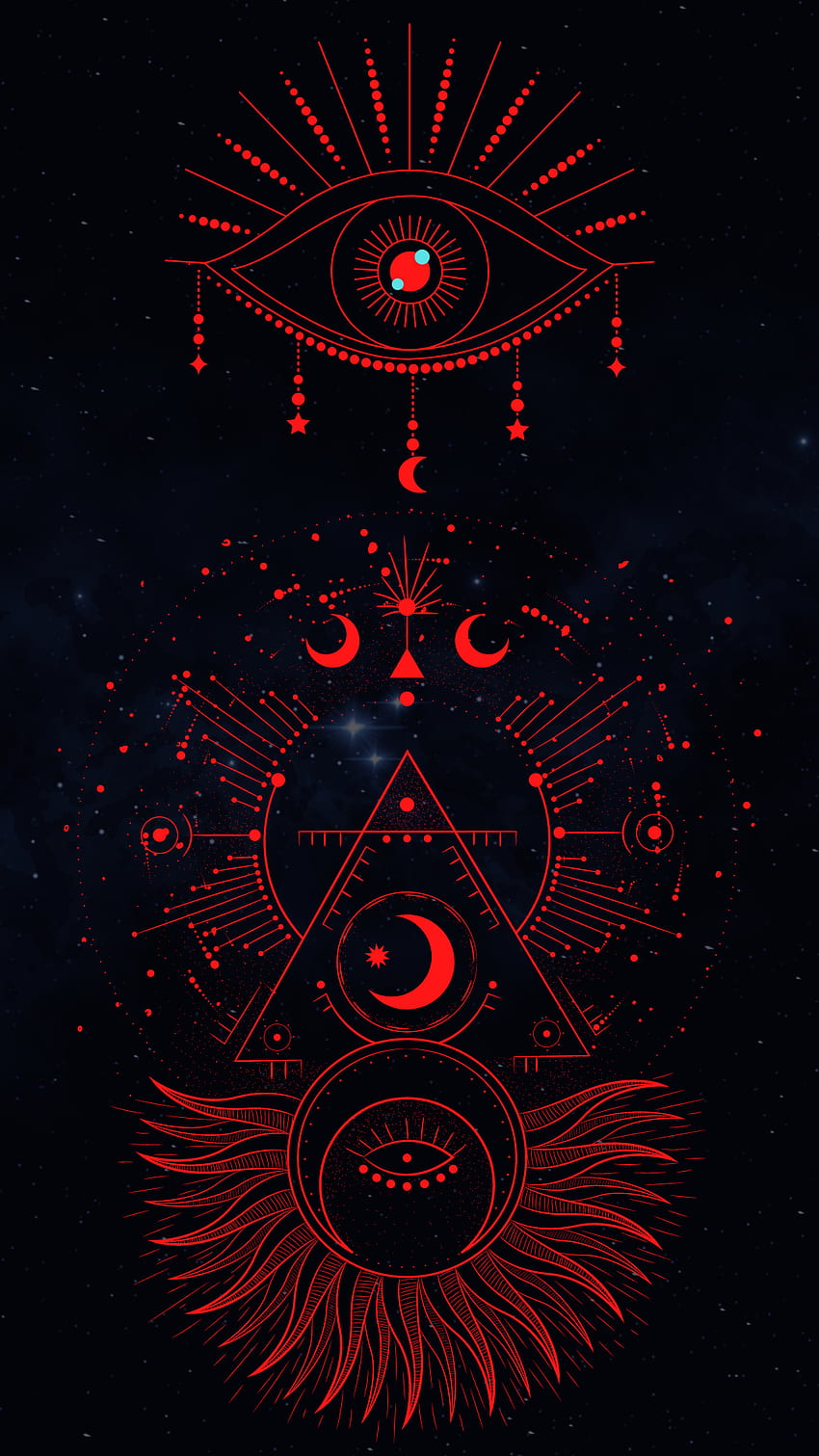 Space, red, light HD phone wallpaper Pxfuel