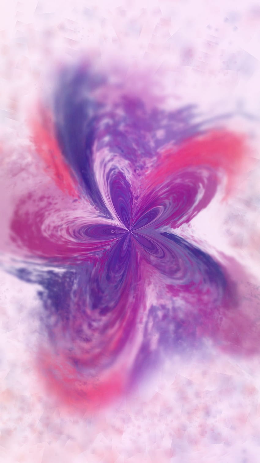 Z abstrakcyjnym kwiatem wykonanym z żywych kolorów, 1080&1920 (9 16) Tapeta na telefon HD