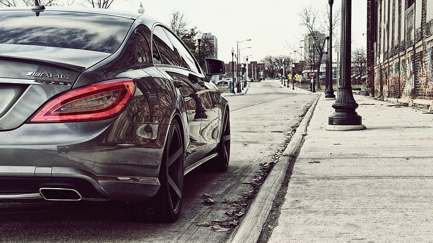 Mercedes CLS Rücklicht, Autos, , , Hintergrund, Rücklichter HD-Hintergrundbild