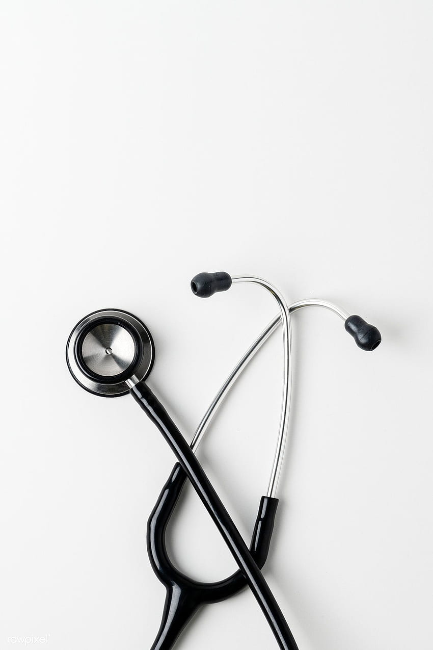 Download Black Stethoscope With White Pills Wallpaper | Wallpapers.com