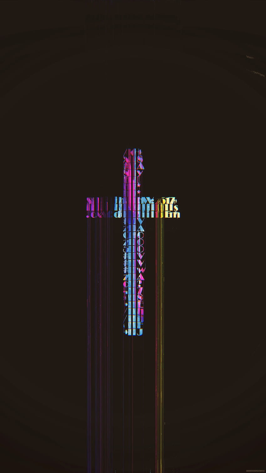 glitch art, Abstract, ASCII art / and Mobile Background, Glitched HD phone wallpaper