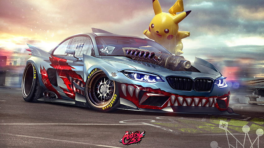 BMW M2 Supercharged Pokemon 2018 Cars , , , Artist , Artwork , Bmw M2 , Bmw , Cars , , Digital Art HD wallpaper