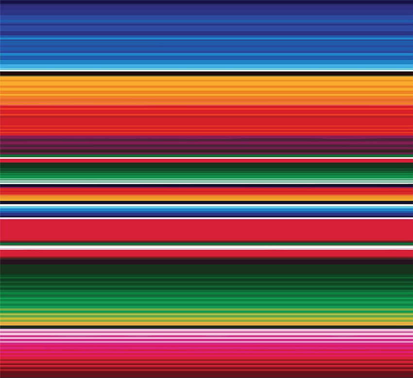 Galeria serape wzór. Koc meksykański, meksykańskie kolory, meksykański wzór Tapeta HD