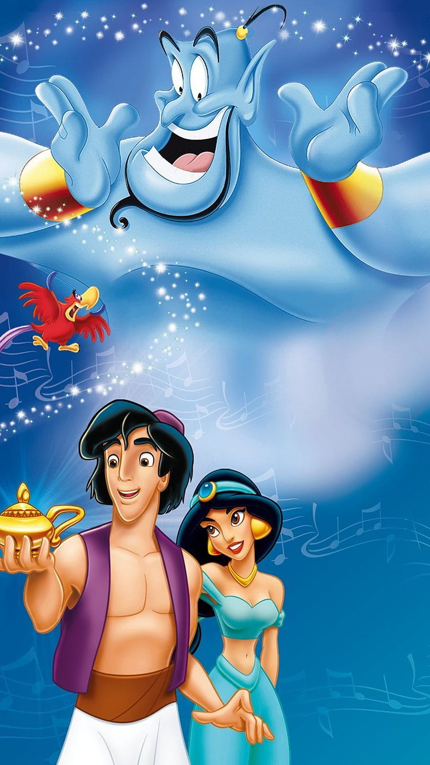 Aladdin and jasmine cartoon HD wallpapers | Pxfuel