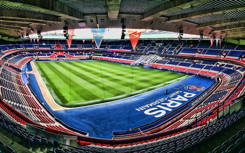 Parc Des Princes, R, Boş Stadyum, Stade Des Lumieres, Paris Saint Germain FC, PSG Stadyumu, Fransız Stadyumları, Paris, Fransa Çözünürlükle . Yüksek kalite HD duvar kağıdı