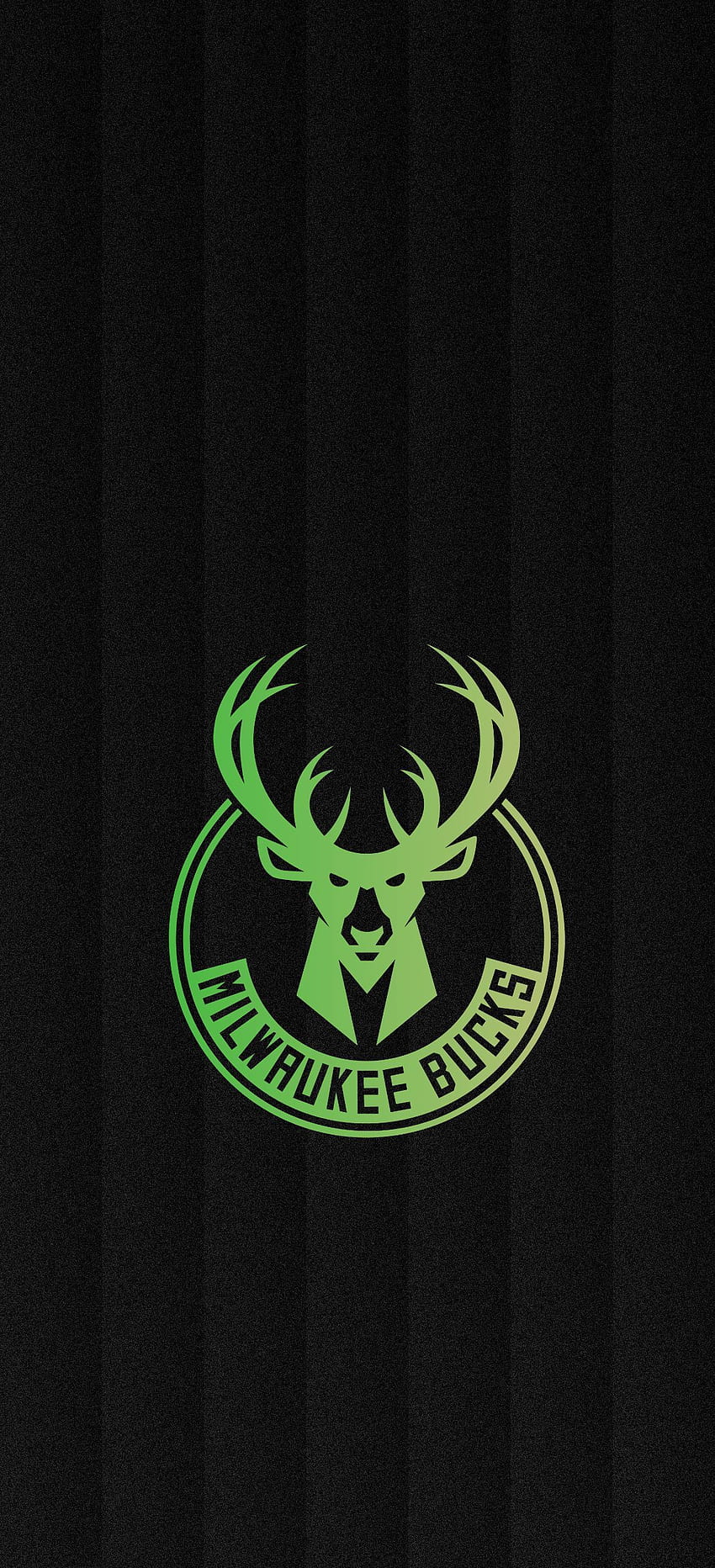 Gradiente de los Bucks de Milwaukee. Bucks de Milwaukee, Milwaukee, Planos de , Logotipo de los Bucks de Milwaukee fondo de pantalla del teléfono