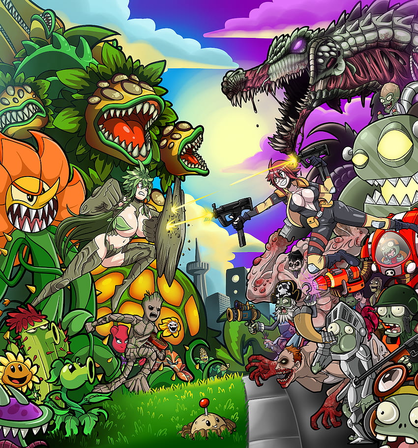 Plants Vs. Zombies: Ultimate Slugfest, Plants Versus Zombies HD phone wallpaper