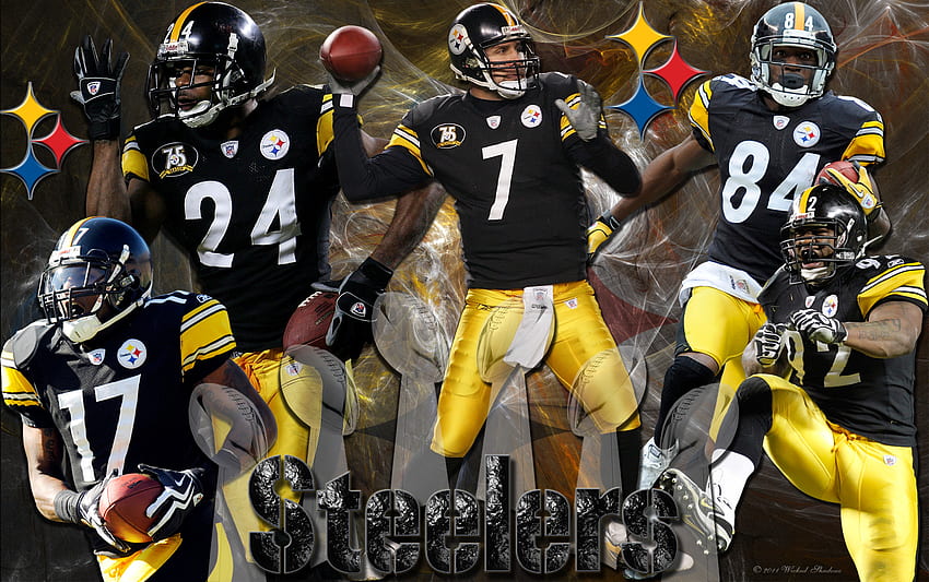 Pittsburgh-Steelers-Team---by-KEVIN-PIATT HD wallpaper