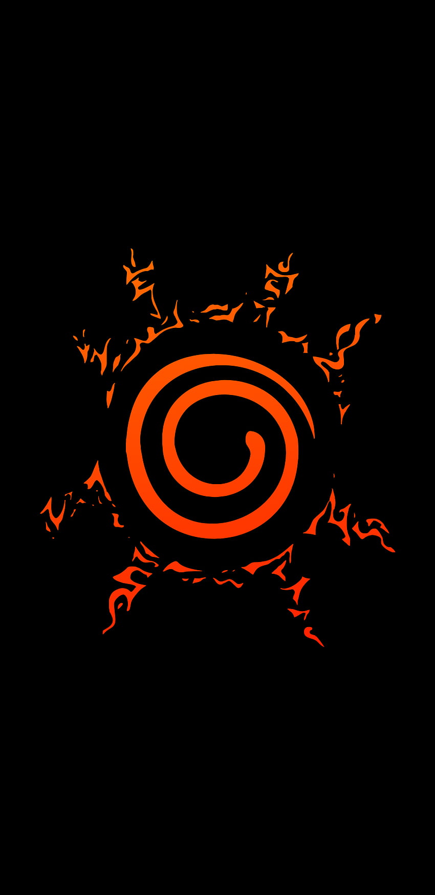 Naruto - Sceau à neuf queues [] : Amoledbackground Fond d'écran de téléphone HD
