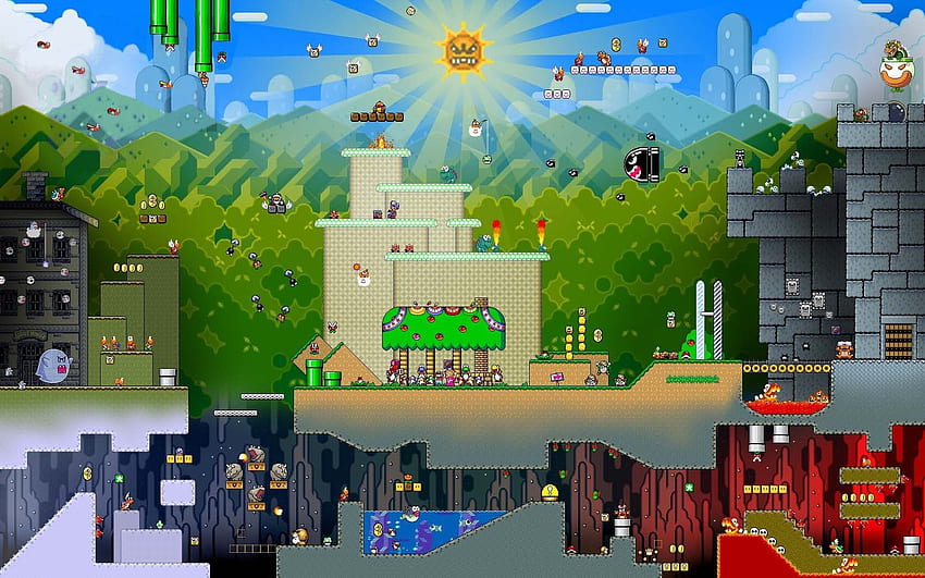 Epic Mario is still my favorite - what's yours? : gaming HD wallpaper
