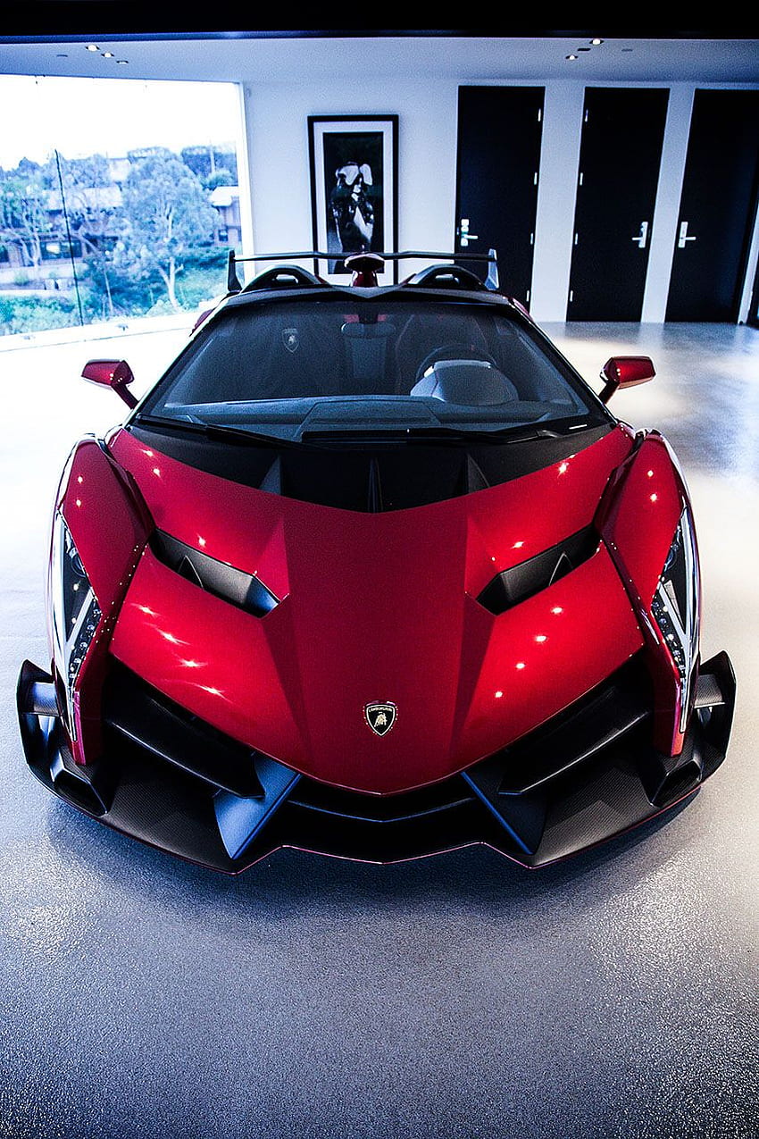 Lamborghini Veneno Roadster recebeu áudio Papel de parede de celular HD