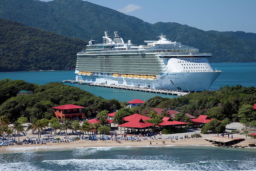 Oasis of the Seas - Royal Caribbean International. Карибски круиз, Кралски карибски круиз, Кралски карибски кораби HD тапет
