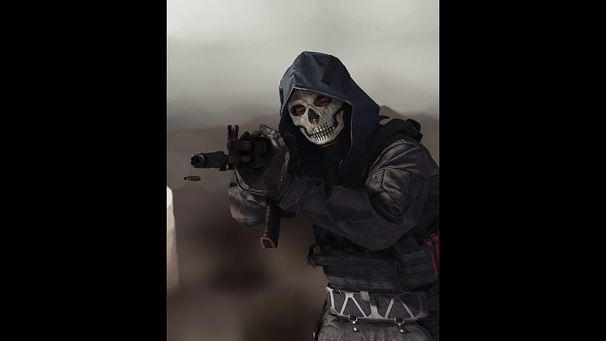 MW19 Ghost Azrael en Fallout New Vegas - mods y comunidad fondo de pantalla