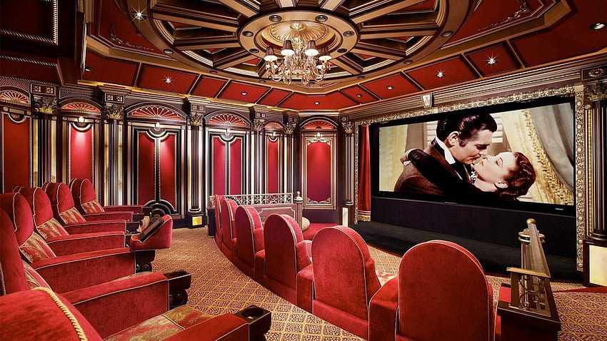 Luxury Home Theater Room - -, Home Cinema HD wallpaper