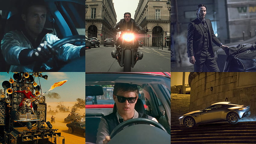 Las mejores películas de persecución de coches de la década de 2010: de John Wick a Mad Max fondo de pantalla