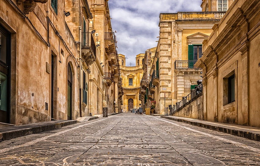 the city, street, Italy, old town, Record, Palermo for , section город HD wallpaper