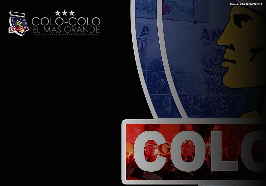 Colo Colo Diseño Hintergrund Colo Colo De Chile, Colo-colo HD-Hintergrundbild