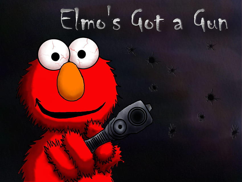Scary Elmo, Sad Meme HD wallpaper