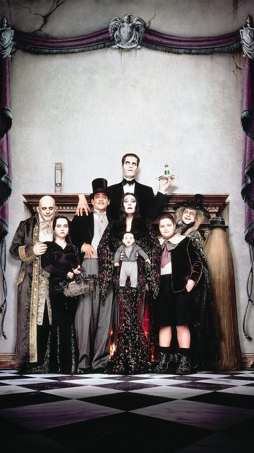 Film I valori della famiglia Addams (2022). Sfondo del telefono HD