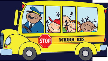 School Bus Cartoon And HD wallpaper | Pxfuel
