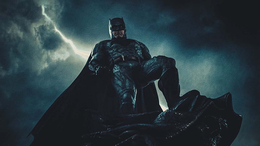 Batman Himmelshintergrund Zack Snyders Justice League HD-Hintergrundbild