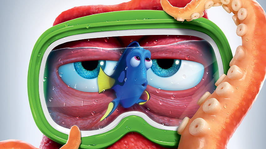 Suche nach Dory Hank Octopus Nemo. HD-Hintergrundbild