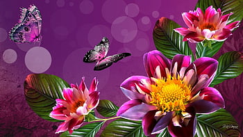 Flowers background full screen HD wallpapers | Pxfuel
