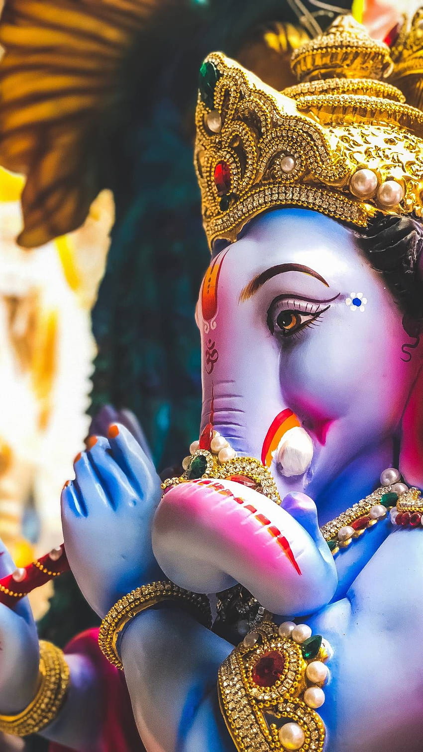 Lord Ganesha, Ganesha, Ganpati, Hindu, Bhakti, Andacht, Gott HD-Handy-Hintergrundbild