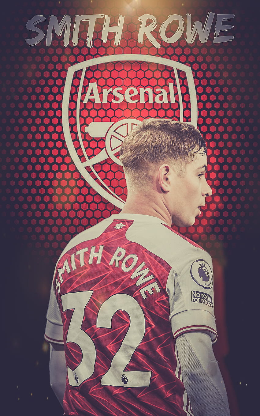 Smith Rowe, England, Saka, Fußballtalent, Mittelfeldspieler, Premierleague, Arsenal HD-Handy-Hintergrundbild