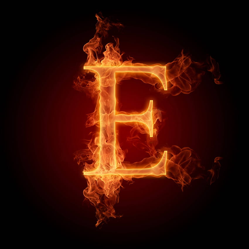 vector flames, Fire Letters HD phone wallpaper