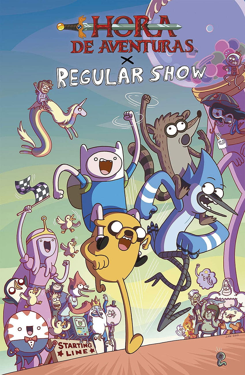 Hora del Show, reguläre Show, Hora de Aventura HD-Handy-Hintergrundbild