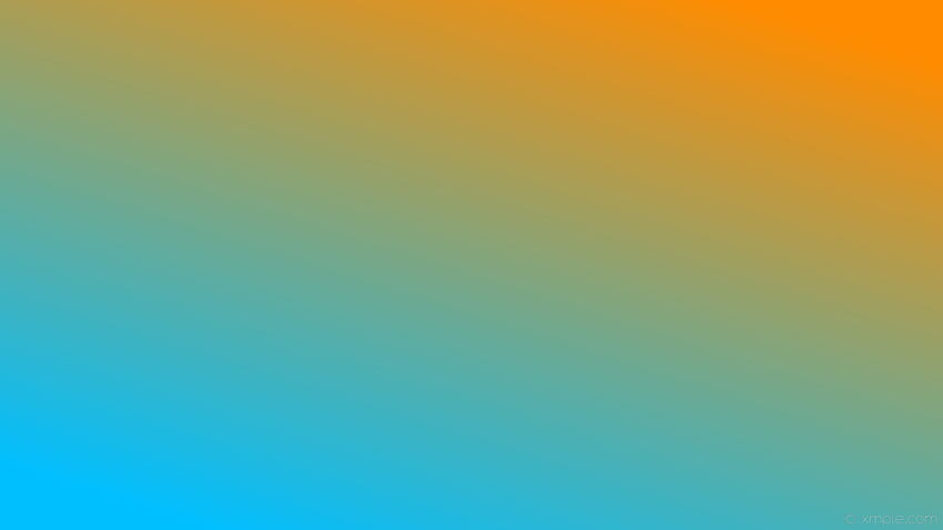 linear orange gradient blue dark orange deep sky blue HD wallpaper
