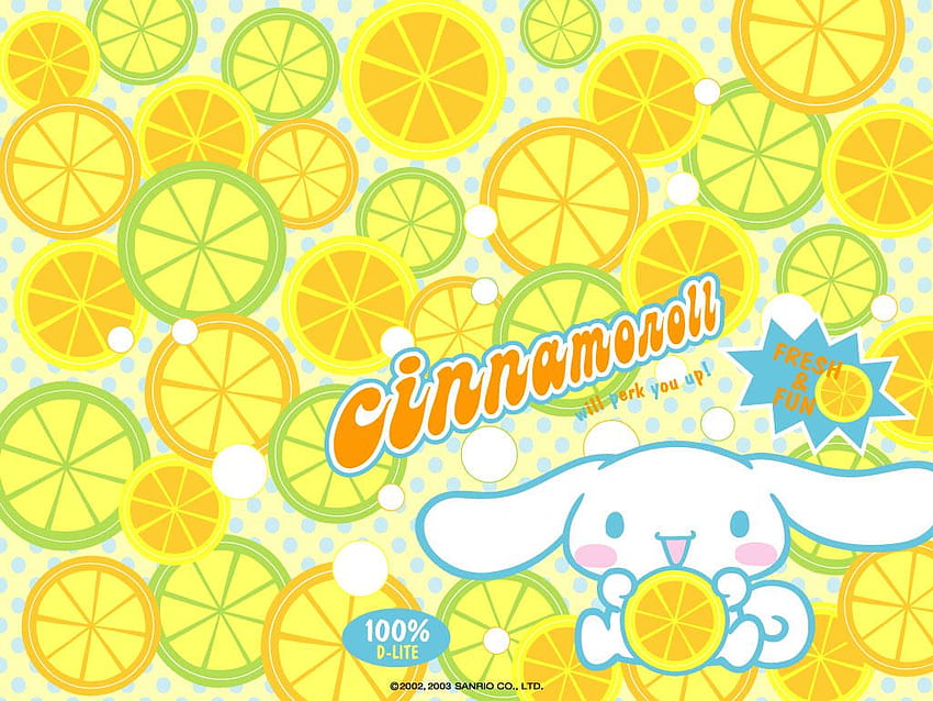 อะนิเมะ, Sanrio, Cinnamoroll, มะนาว, - Cinnamoroll D Lite - & พื้นหลัง วอลล์เปเปอร์ HD