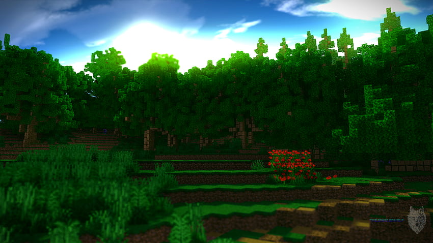 2D/2.5D Minecraft [Wallpaper] - Wallpapers and art - Mine-imator forums