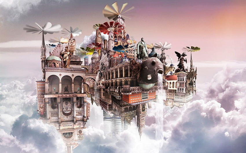 Cloud City, BioShock Infinite City HD wallpaper