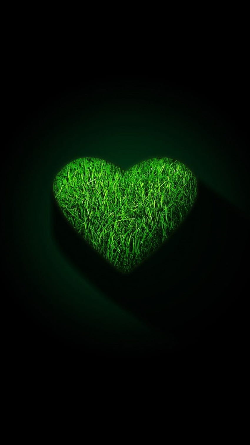 Green heart HD wallpapers | Pxfuel