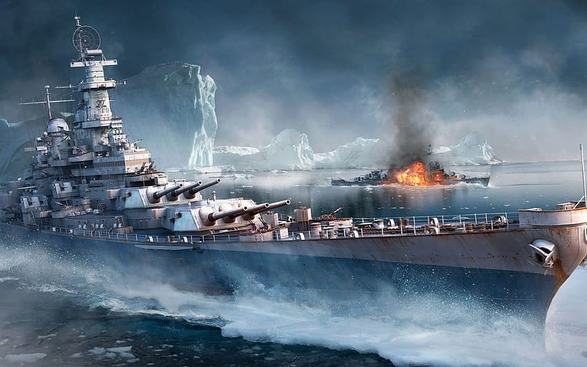 Juego World of Warships, Warship 6K Ultra HD wallpaper