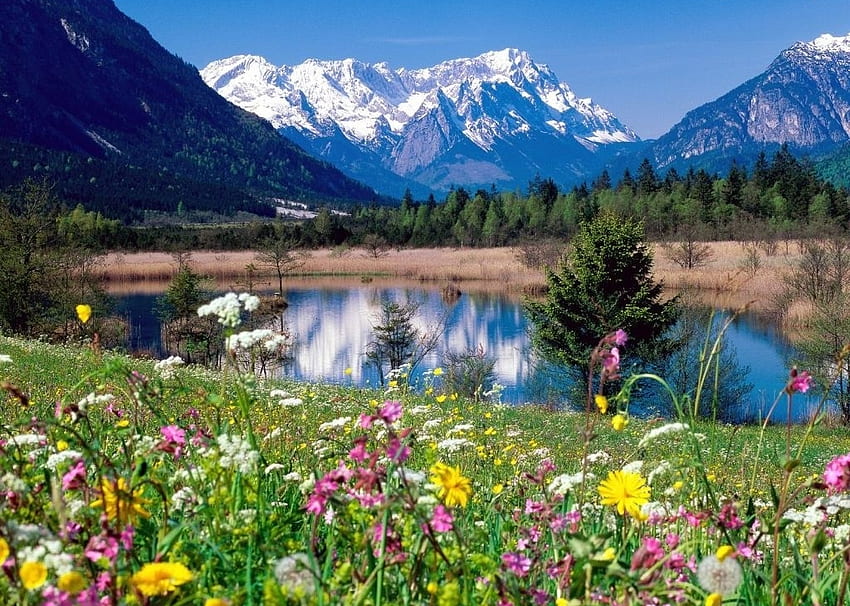 Mountains Germany, germany, beautiful, nature, mountains HD wallpaper