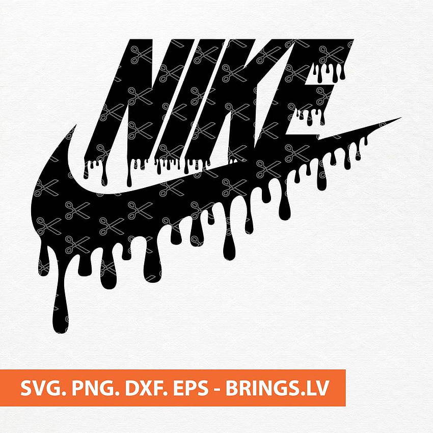 Nike SVG, Nike Drip SVG, Nike logo SVG Cut File, Nike PNG, Nike Vector HD тапет за телефон