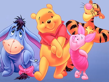Winnie-the-pooh characters HD wallpapers | Pxfuel